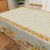 Lofaris Vintage Pumpkin Autumn Decorative Cafe Tablecloth